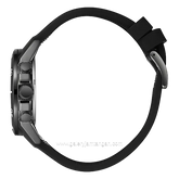 BEVERLY HILSS POLO CLUB BP3730X.051 Multi Function Full Black Silicone Strap